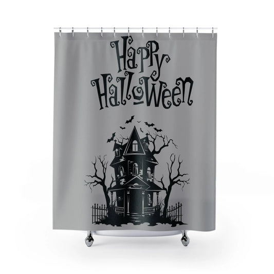Halloween Shower Curtains, Spooky Bathroom Decor, Seasonal Home Accessories, Trick or Treat Decor, Gothic Gifting Ideas Printify