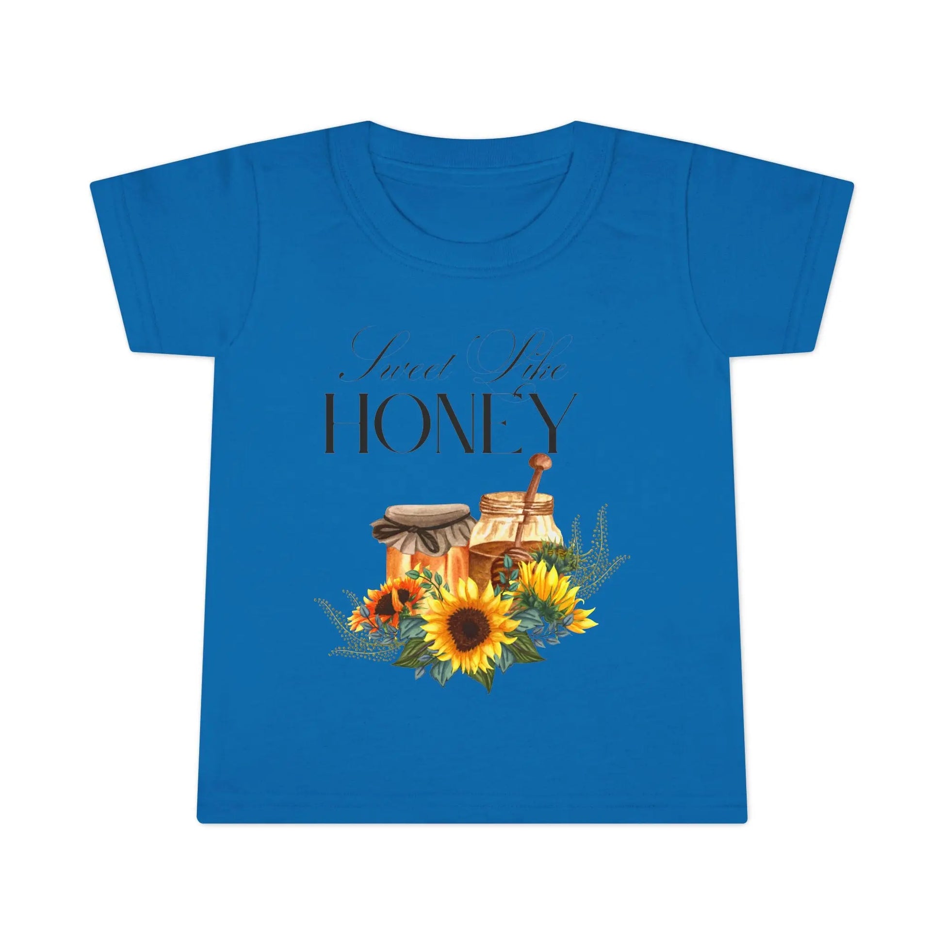 Sweet Like Honey Toddler T-Shirt, Cute Kids Apparel, Gift for Birthdays, Summer Outings, Family Gatherings, Playtime Printify