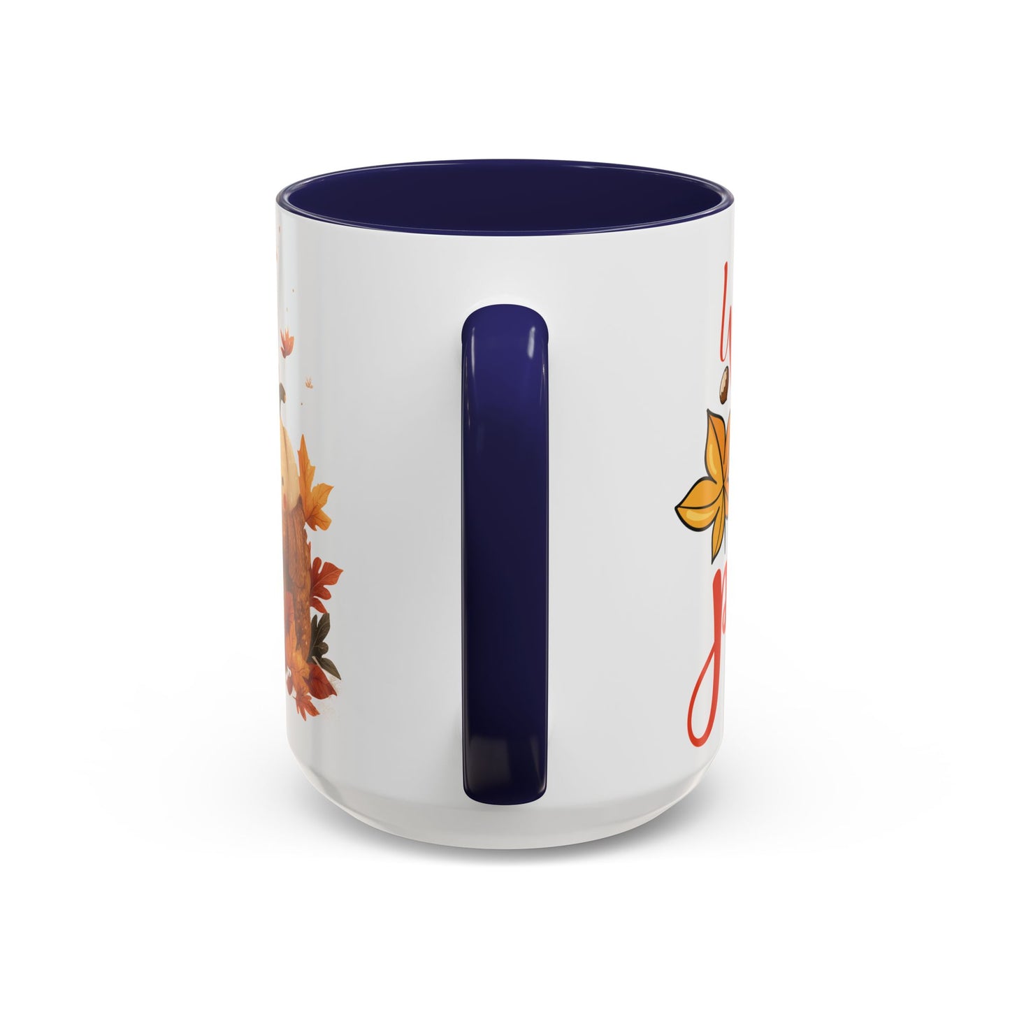 Accent Coffee Mug - Welcome to Our Patch Pumpkin Family Design