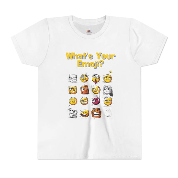 Youth Emoji T-Shirt: What's Your Emoji? Cute Summer Tee A Lid for Every Pot ~Everyday Designz~