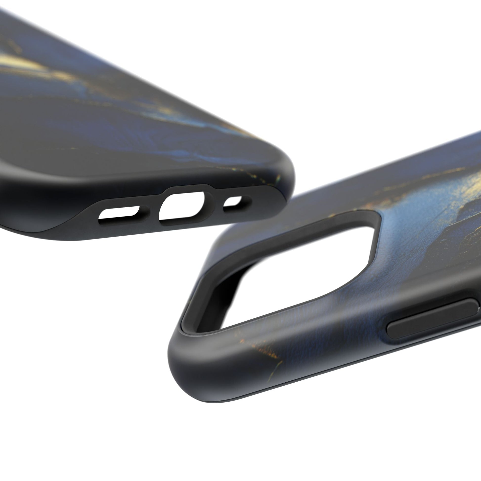 Phone Case - Blue and Gold 8k HD Design - Magnetic Tough Cases Printify