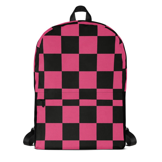 Pink and Black Plaid Backpack | Unique Everyday Designz Home, Gifts & Apparel A Lid for Every Pot ~Everyday Designz~