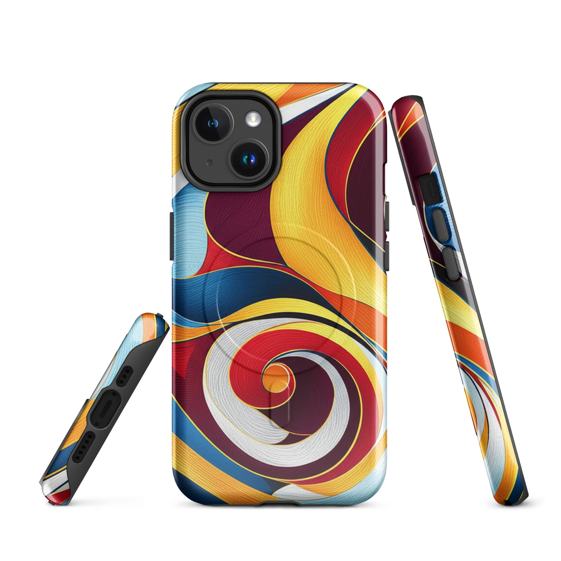 Marble Twirls -MagSafe® tough case for iPhones | Unique Everyday Designz Home, Gifts & Apparel A Lid for Every Pot ~Everyday Designz~