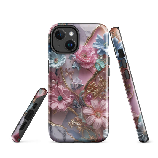 Magsafe Tough Case for iPhone® - Colorful Flowers | Unique Everyday Designz Home, Gifts & Apparel A Lid for Every Pot ~Everyday Designz~