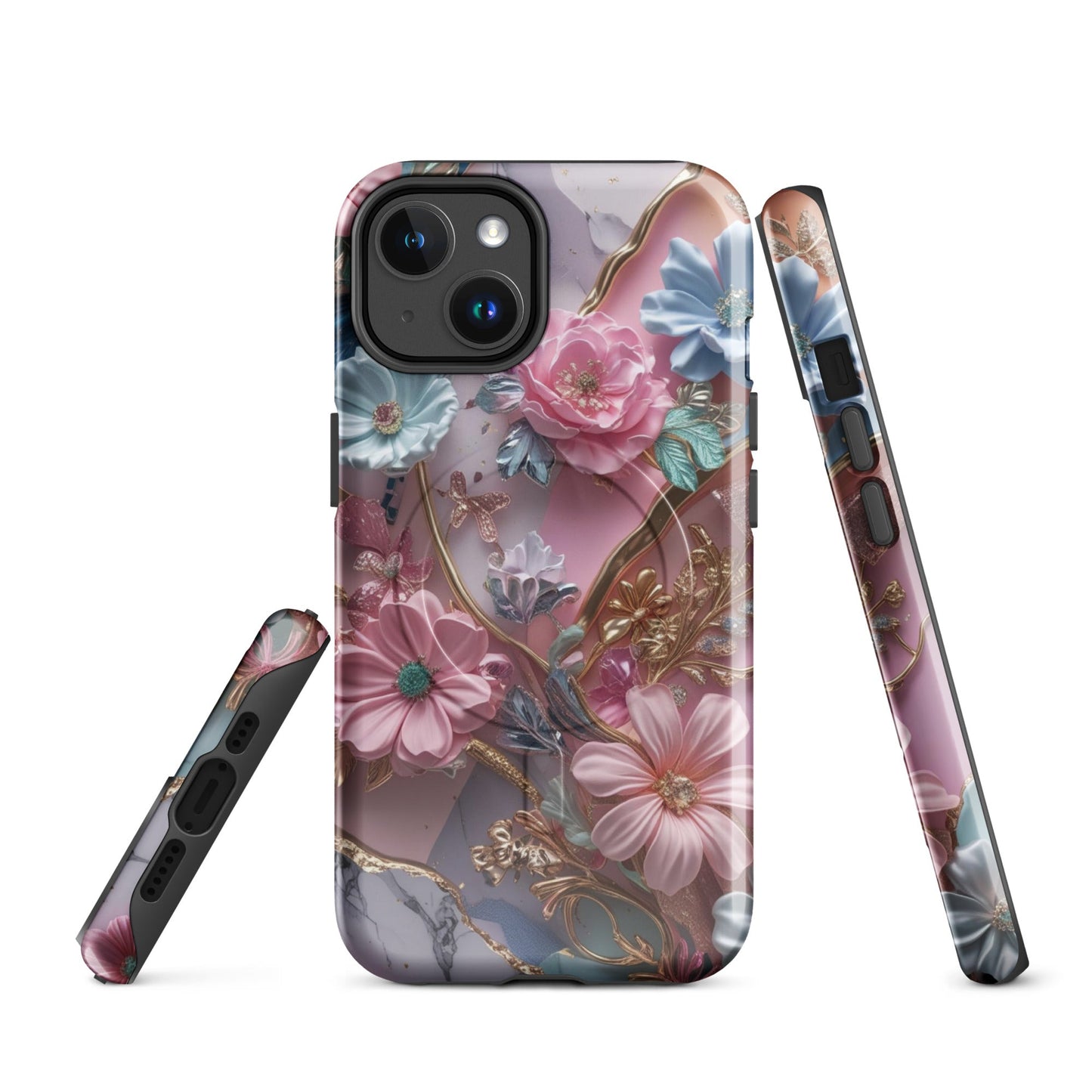 Magsafe Tough Case for iPhone® - Colorful Flowers | Unique Everyday Designz Home, Gifts & Apparel A Lid for Every Pot ~Everyday Designz~