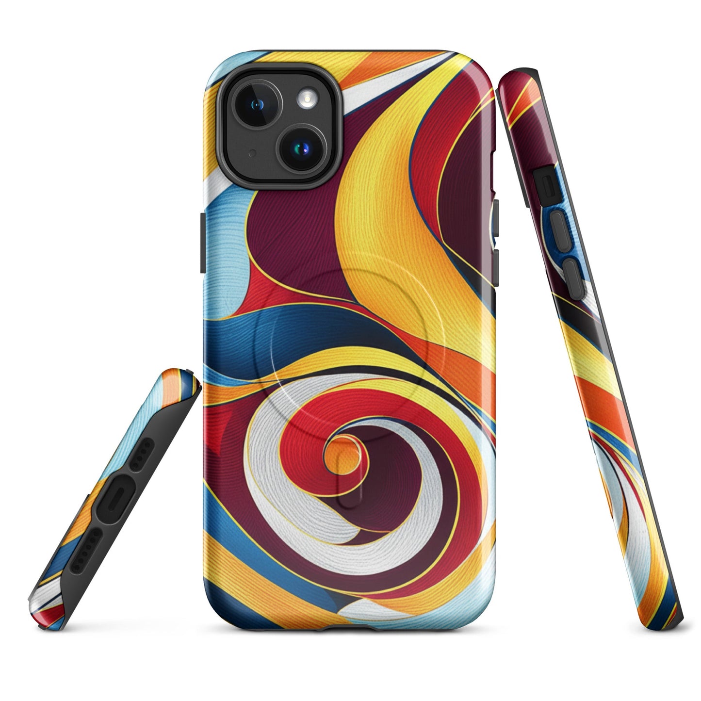 Marble Twirls -MagSafe® tough case for iPhones | Unique Everyday Designz Home, Gifts & Apparel A Lid for Every Pot ~Everyday Designz~