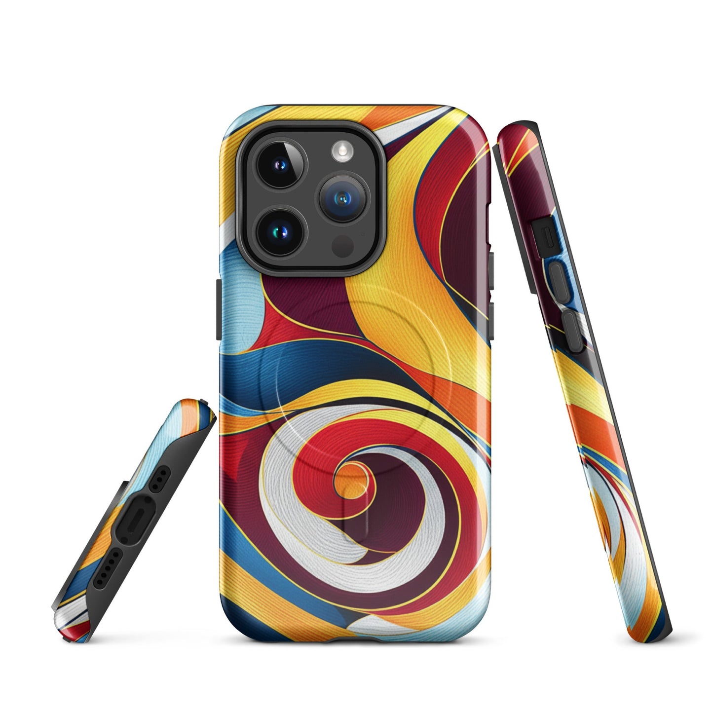 Marble Twirls -MagSafe® tough case for iPhones | Unique Everyday Designz Home, Gifts & Apparel A Lid for Every Pot ~Everyday Designz~