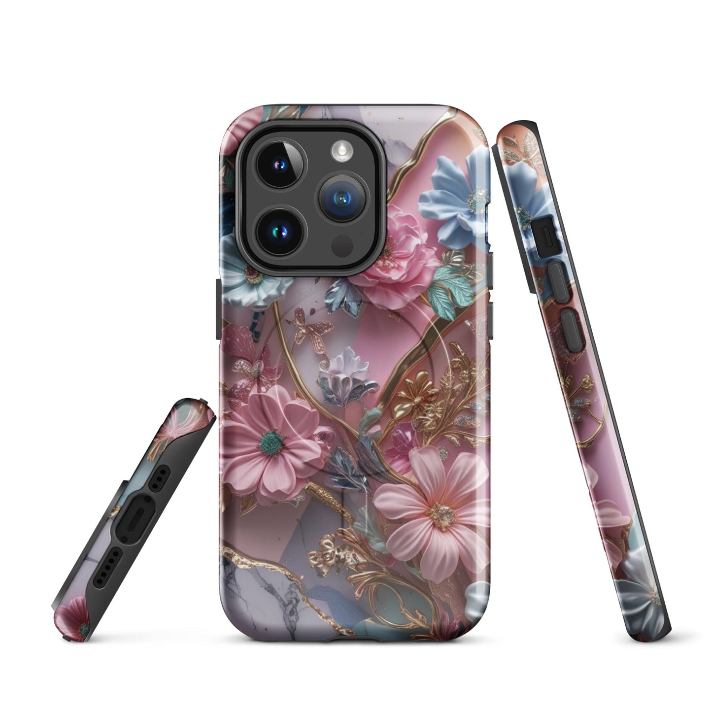 Magsafe Tough Case for iPhone® - Colorful Flowers | Unique Everyday Designz Home, Gifts & Apparel A Lid for Every Pot ~Everyday Designz~