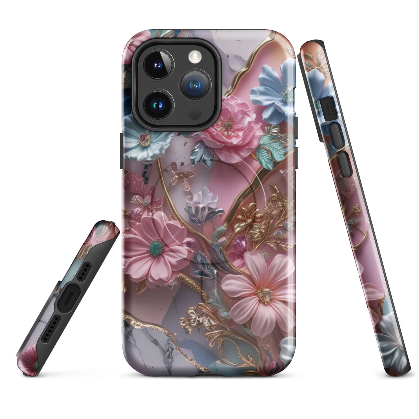 Magsafe Tough Case for iPhone® - Colorful Flowers | Unique Everyday Designz Home, Gifts & Apparel A Lid for Every Pot ~Everyday Designz~