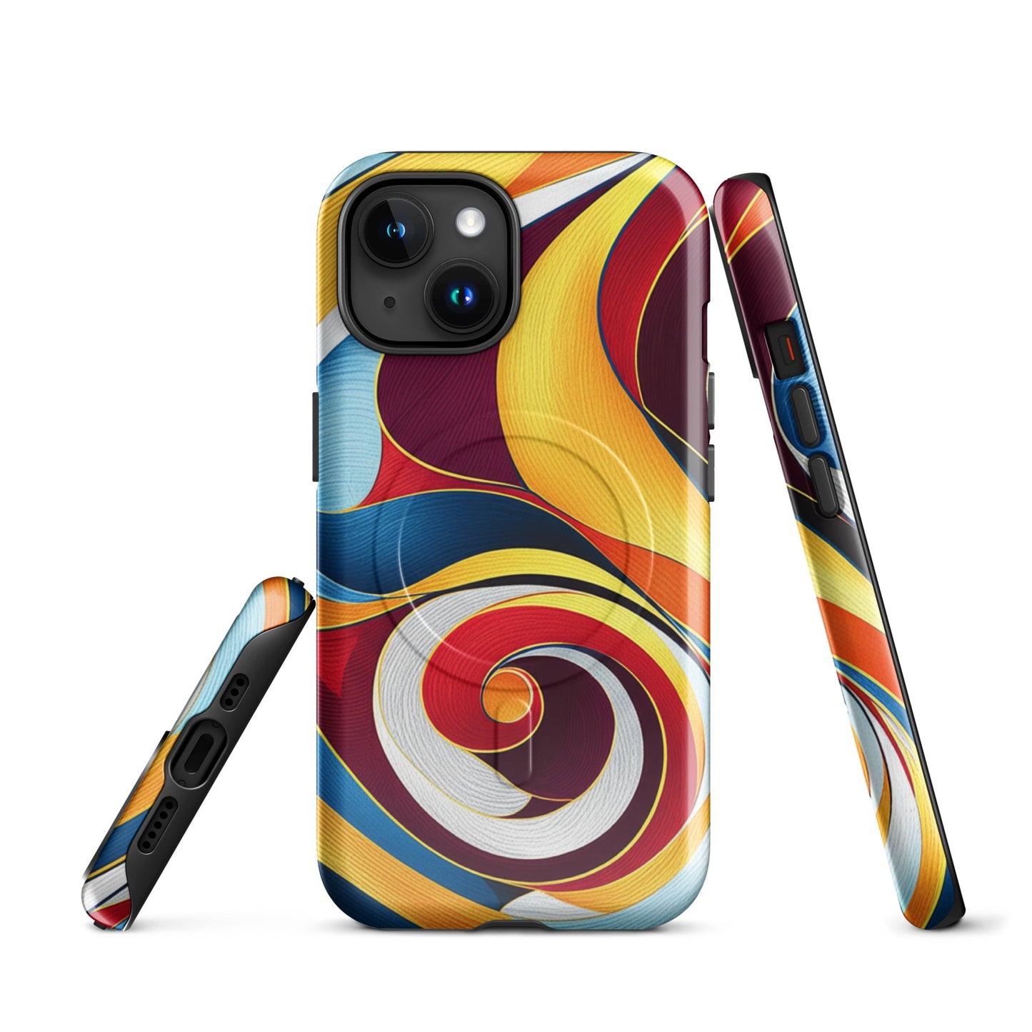 Marble Twirls -MagSafe® tough case for iPhones | Unique Everyday Designz Home, Gifts & Apparel A Lid for Every Pot ~Everyday Designz~