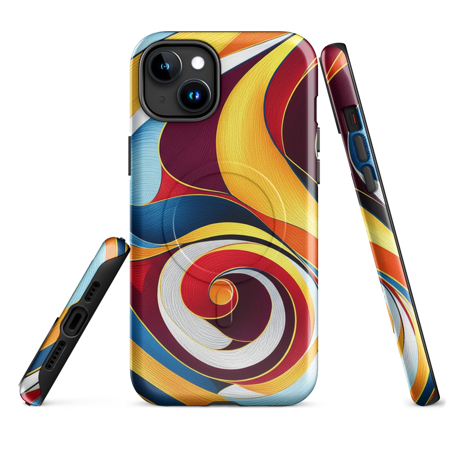 Marble Twirls -MagSafe® tough case for iPhones | Unique Everyday Designz Home, Gifts & Apparel A Lid for Every Pot ~Everyday Designz~