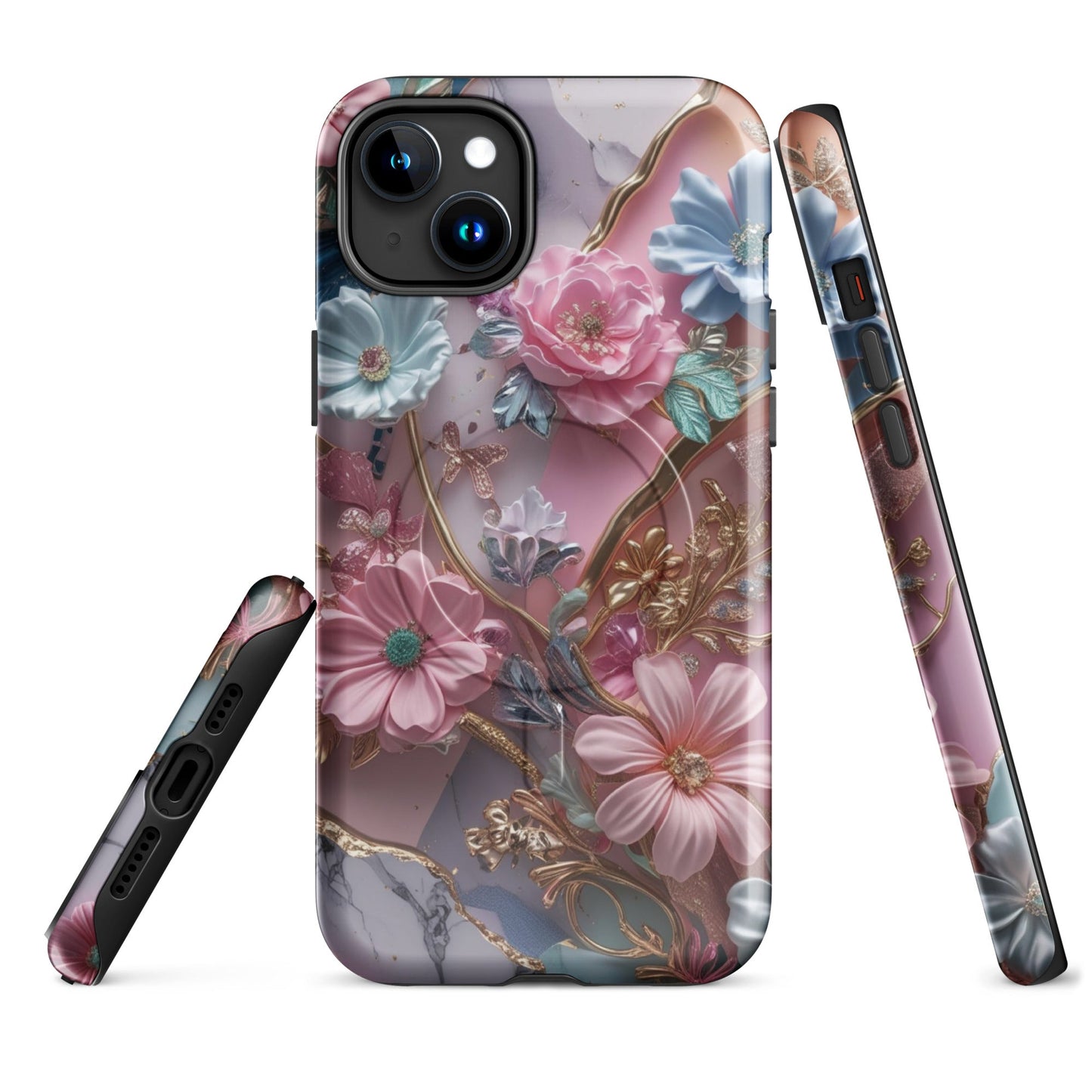 Magsafe Tough Case for iPhone® - Colorful Flowers | Unique Everyday Designz Home, Gifts & Apparel A Lid for Every Pot ~Everyday Designz~