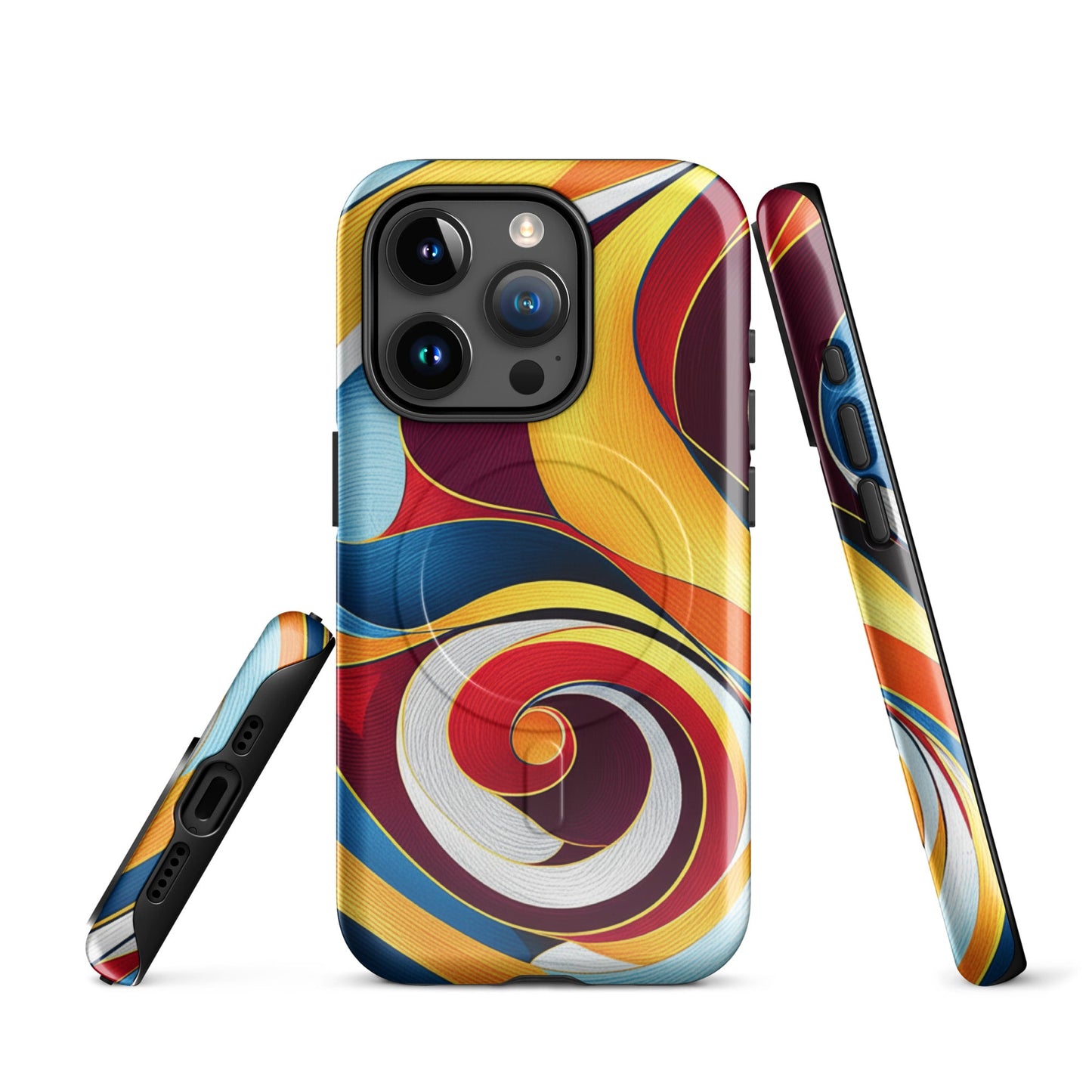 Marble Twirls -MagSafe® tough case for iPhones | Unique Everyday Designz Home, Gifts & Apparel A Lid for Every Pot ~Everyday Designz~