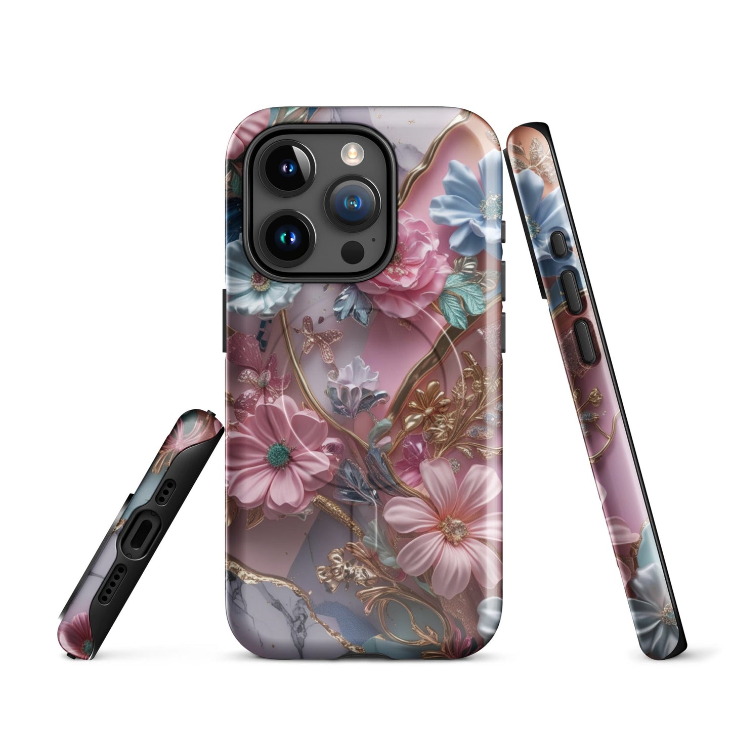 Magsafe Tough Case for iPhone® - Colorful Flowers | Unique Everyday Designz Home, Gifts & Apparel A Lid for Every Pot ~Everyday Designz~