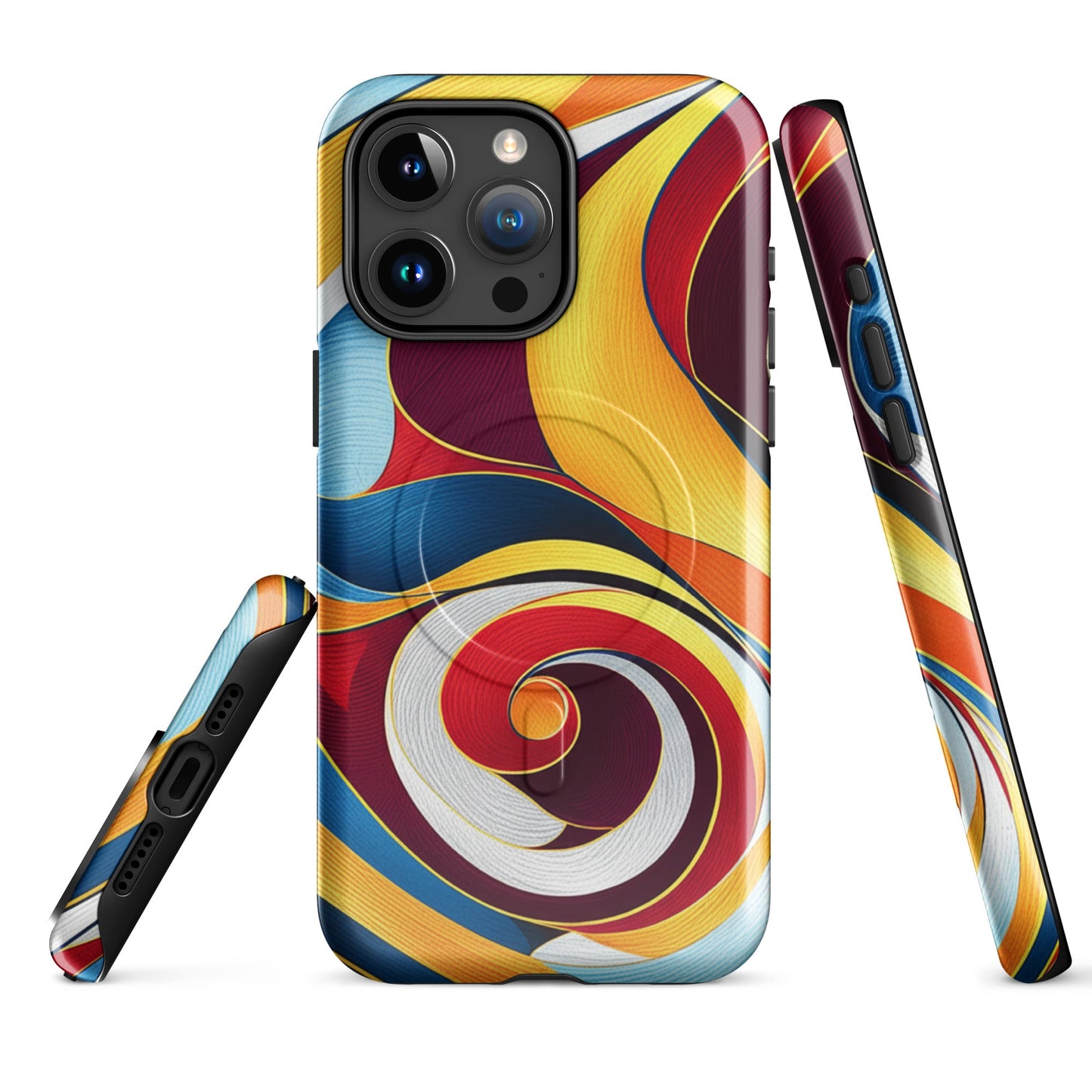 Marble Twirls -MagSafe® tough case for iPhones | Unique Everyday Designz Home, Gifts & Apparel A Lid for Every Pot ~Everyday Designz~