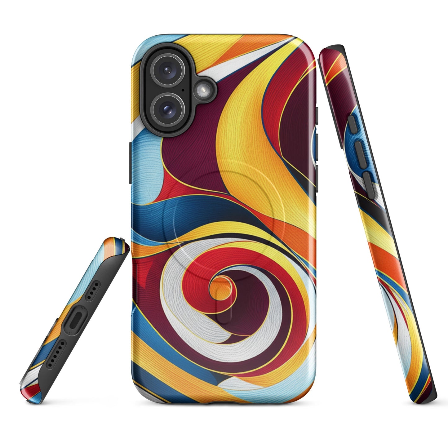 Marble Twirls -MagSafe® tough case for iPhones | Unique Everyday Designz Home, Gifts & Apparel A Lid for Every Pot ~Everyday Designz~