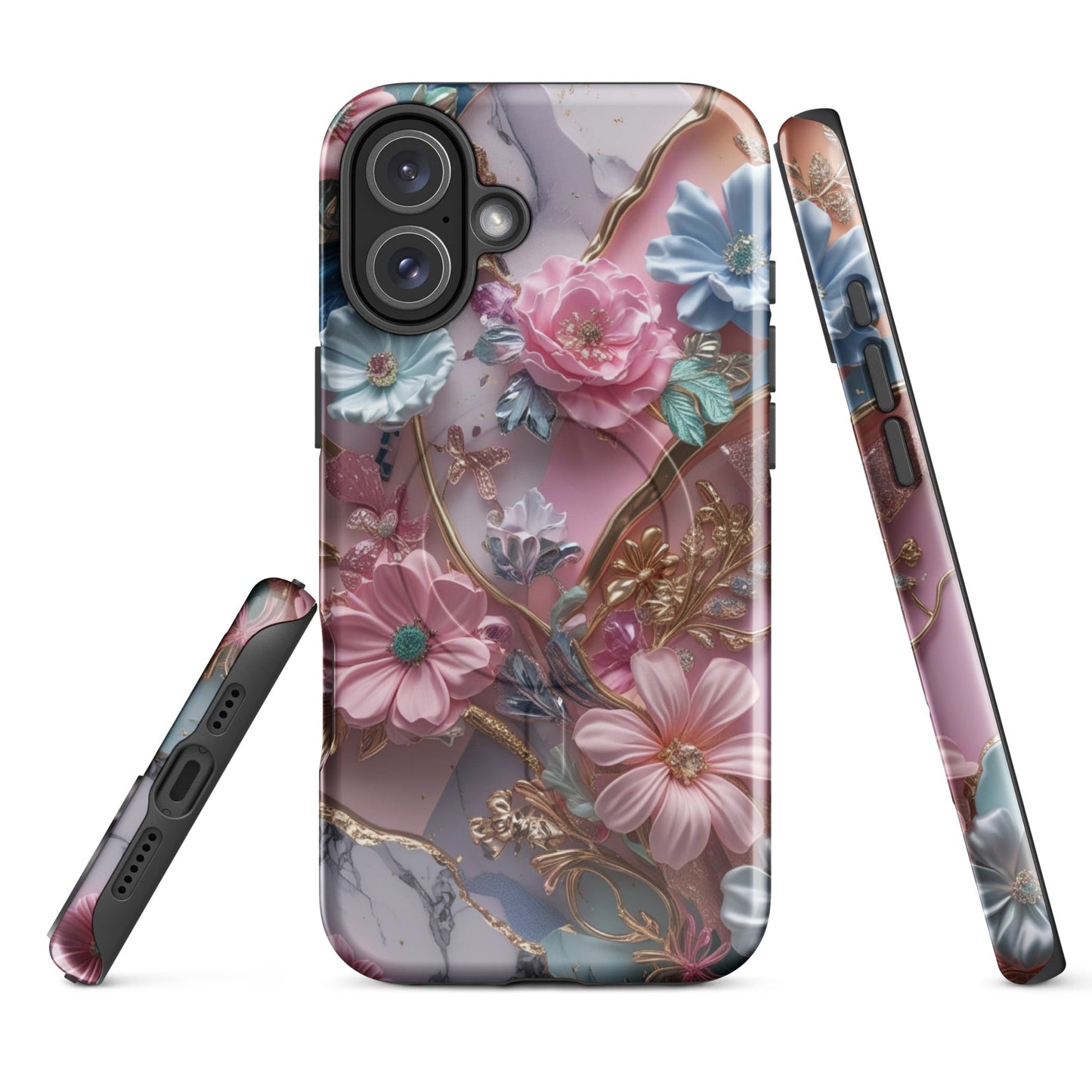 Magsafe Tough Case for iPhone® - Colorful Flowers | Unique Everyday Designz Home, Gifts & Apparel A Lid for Every Pot ~Everyday Designz~