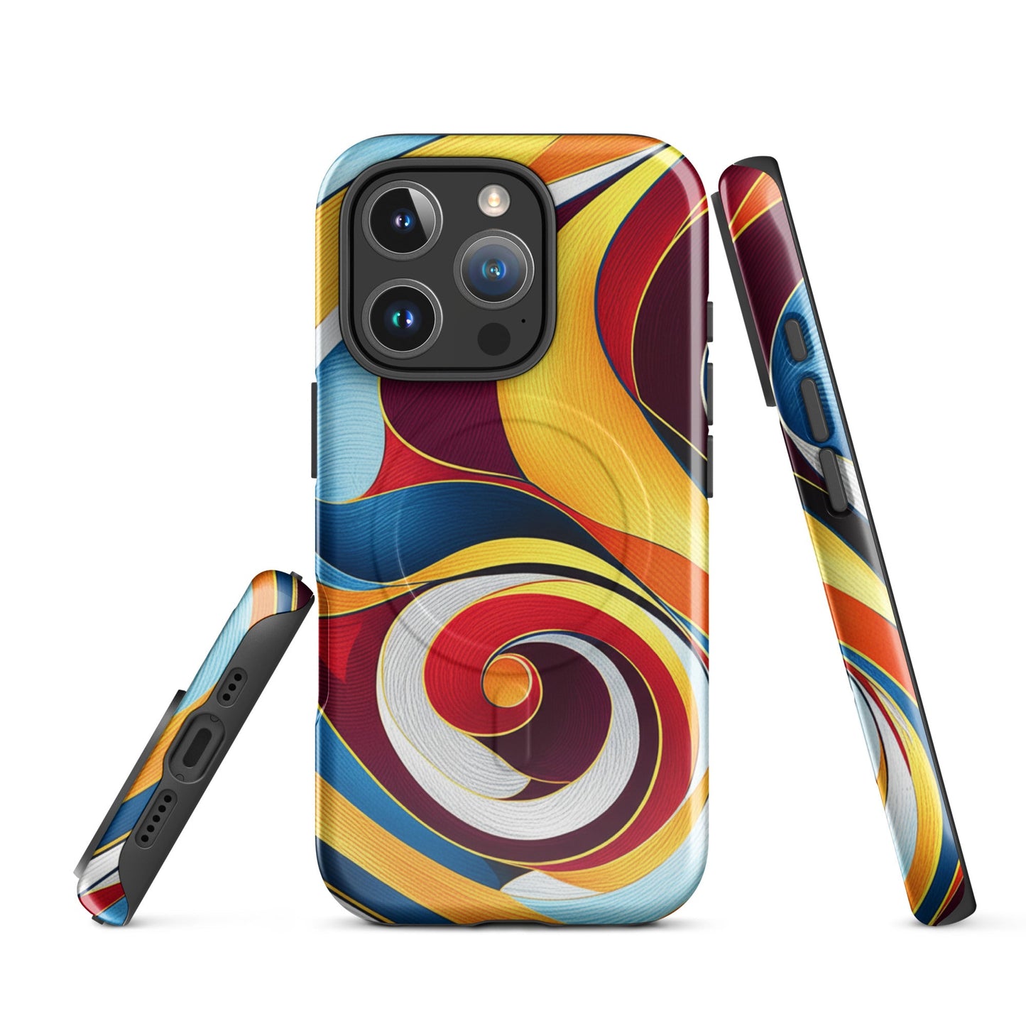 Marble Twirls -MagSafe® tough case for iPhones | Unique Everyday Designz Home, Gifts & Apparel A Lid for Every Pot ~Everyday Designz~