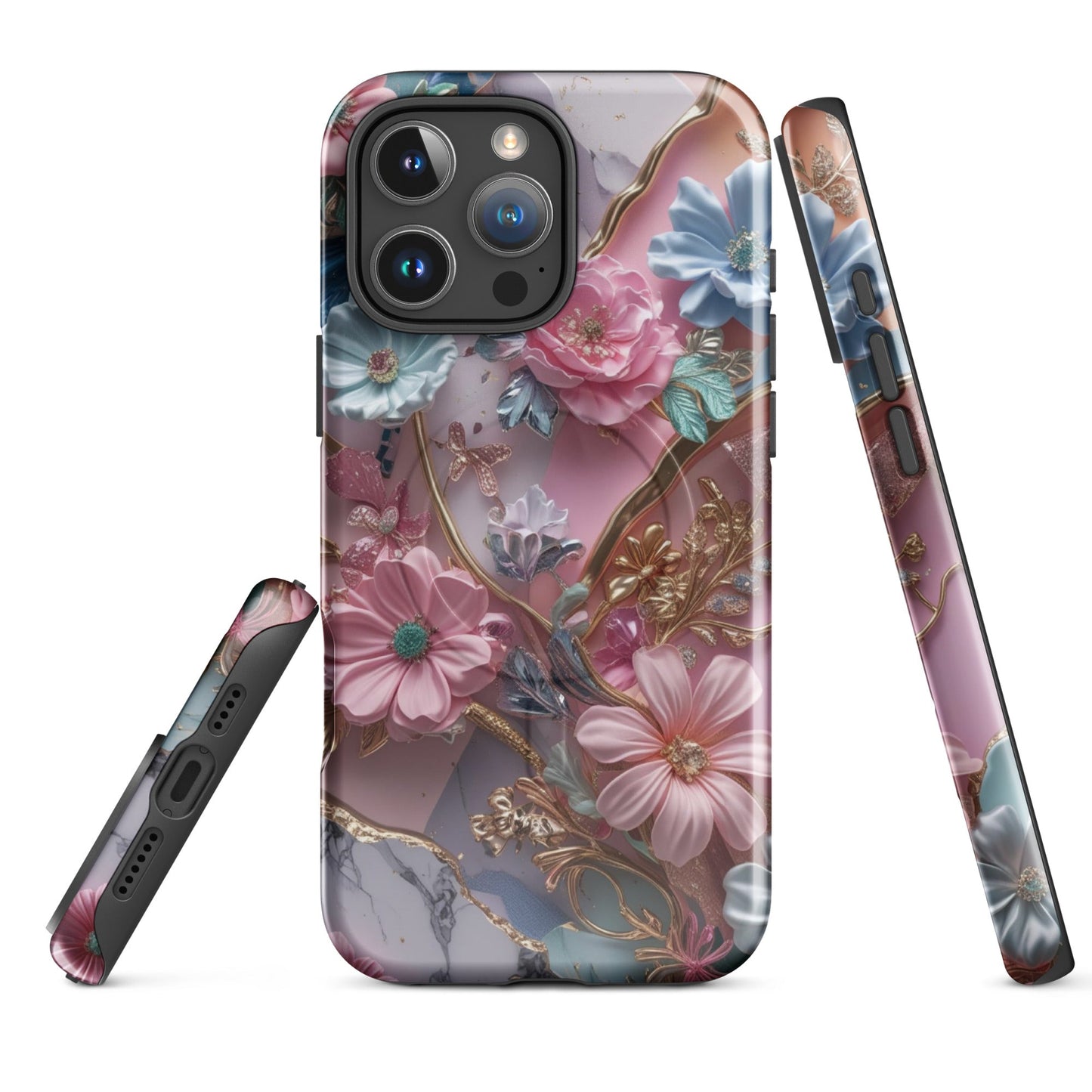 Magsafe Tough Case for iPhone® - Colorful Flowers | Unique Everyday Designz Home, Gifts & Apparel A Lid for Every Pot ~Everyday Designz~