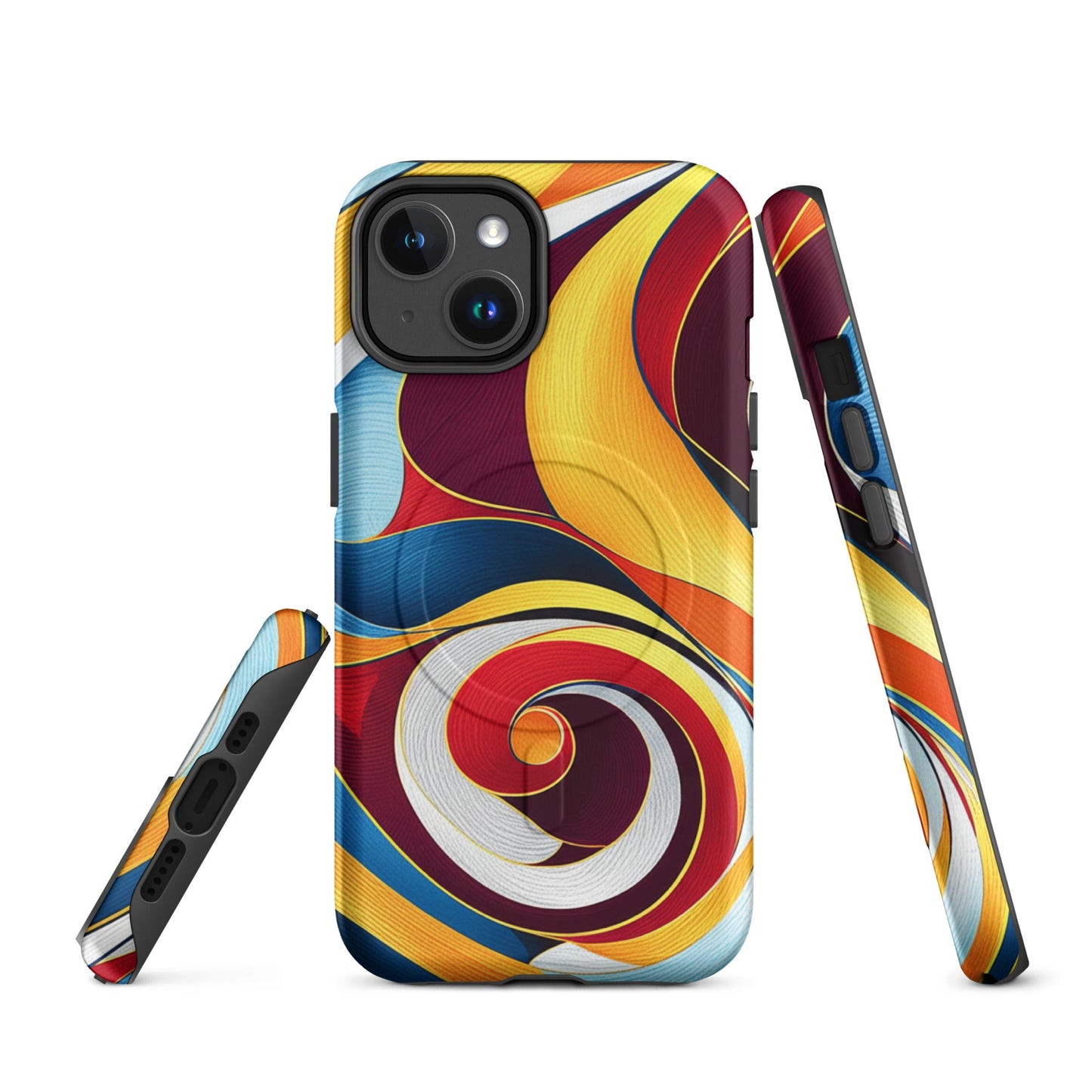 Marble Twirls -MagSafe® tough case for iPhones | Unique Everyday Designz Home, Gifts & Apparel A Lid for Every Pot ~Everyday Designz~