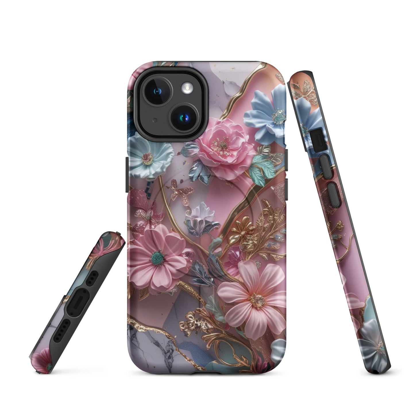 Magsafe Tough Case for iPhone® - Colorful Flowers | Unique Everyday Designz Home, Gifts & Apparel A Lid for Every Pot ~Everyday Designz~