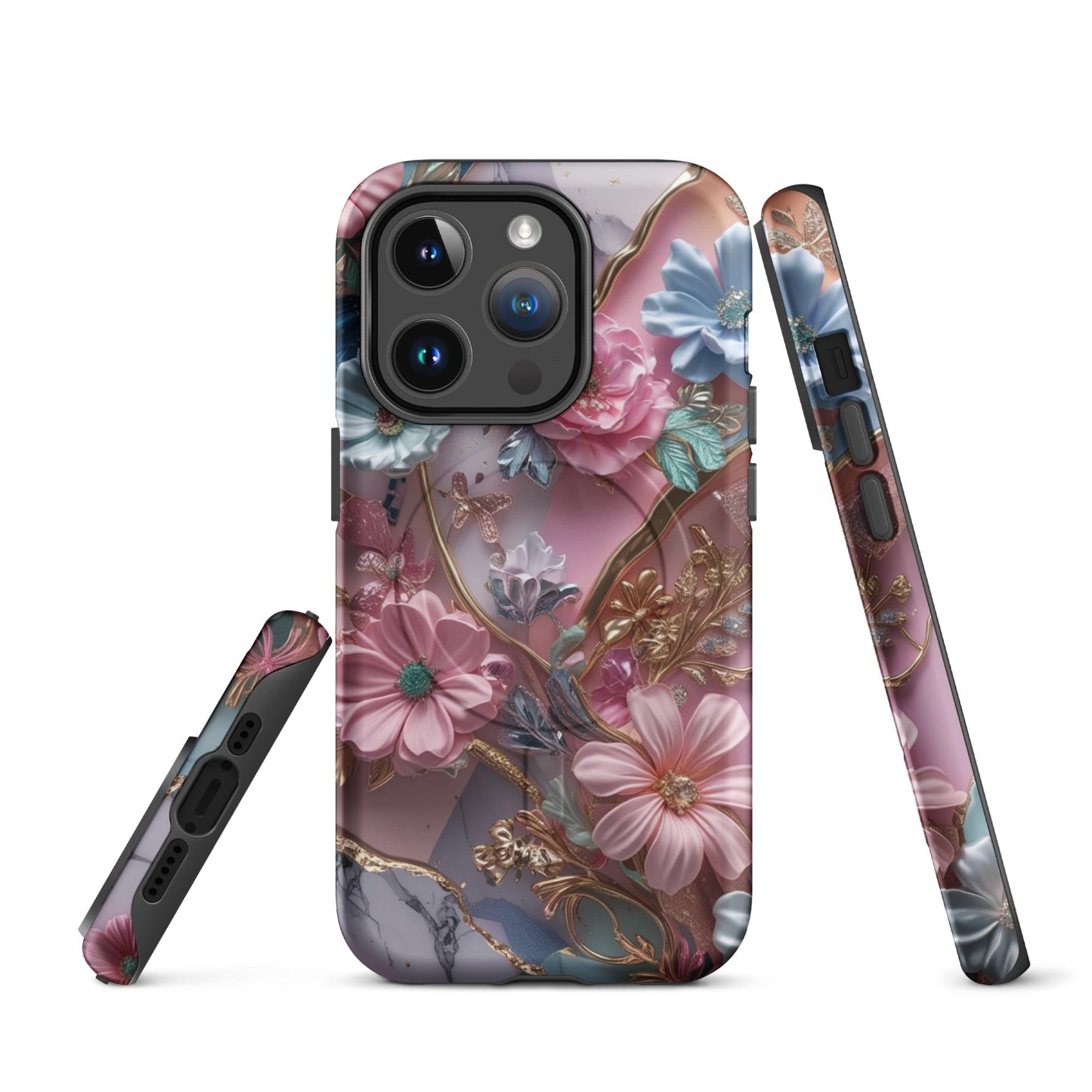 Magsafe Tough Case for iPhone® - Colorful Flowers | Unique Everyday Designz Home, Gifts & Apparel A Lid for Every Pot ~Everyday Designz~