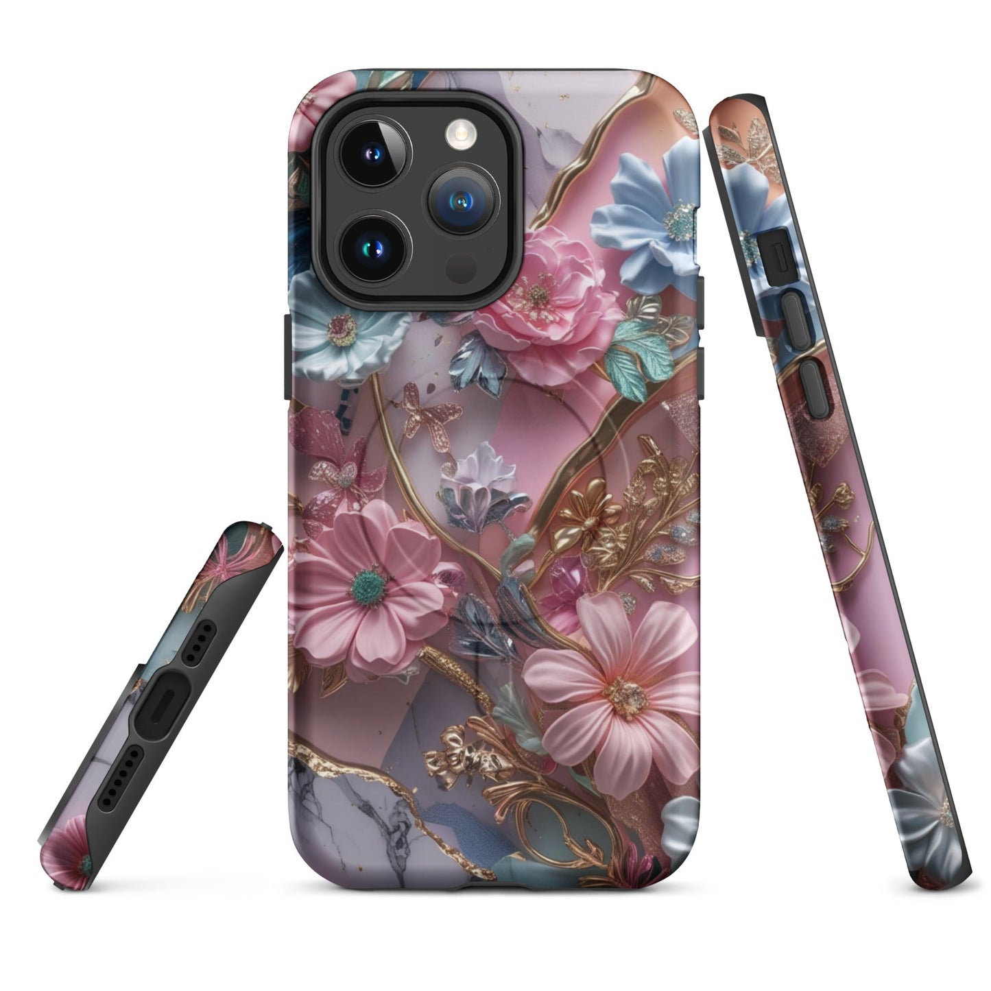 Magsafe Tough Case for iPhone® - Colorful Flowers | Unique Everyday Designz Home, Gifts & Apparel A Lid for Every Pot ~Everyday Designz~