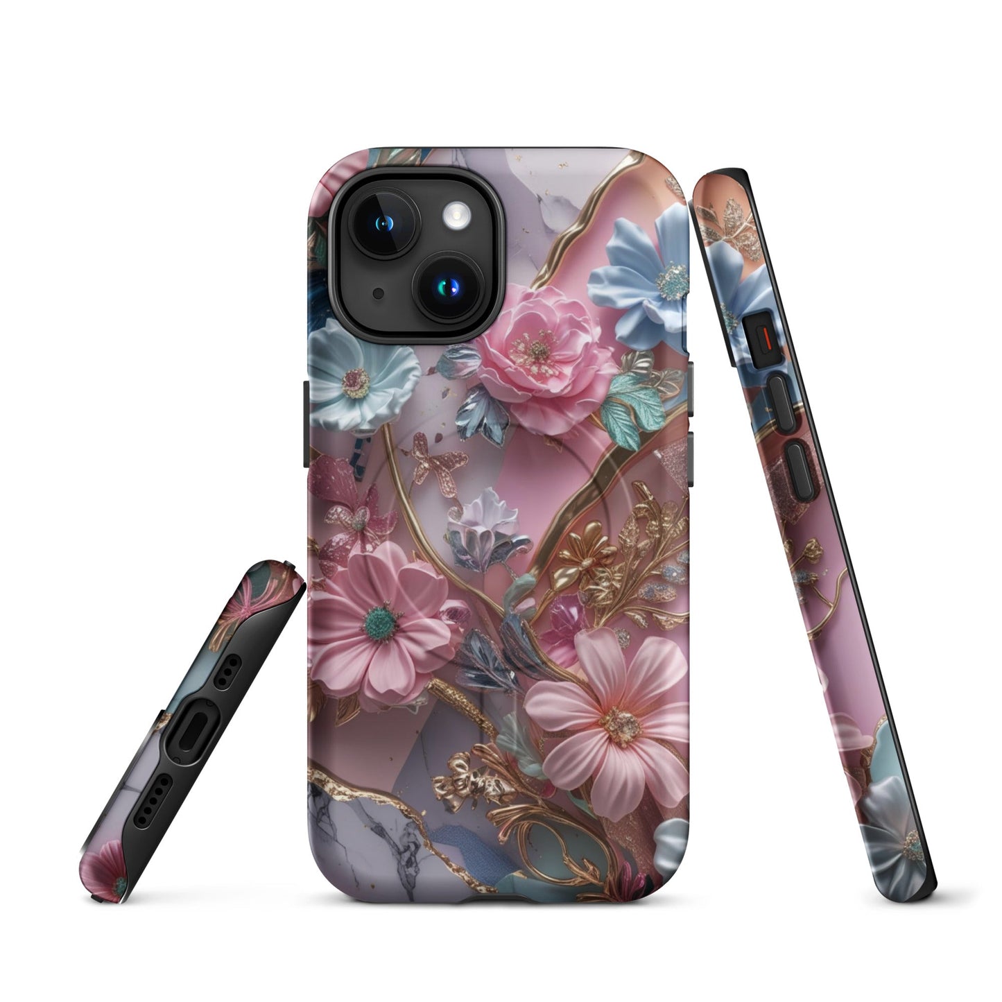 Magsafe Tough Case for iPhone® - Colorful Flowers | Unique Everyday Designz Home, Gifts & Apparel A Lid for Every Pot ~Everyday Designz~