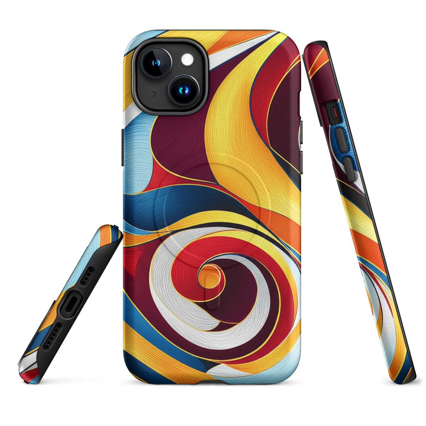 Marble Twirls -MagSafe® tough case for iPhones | Unique Everyday Designz Home, Gifts & Apparel A Lid for Every Pot ~Everyday Designz~