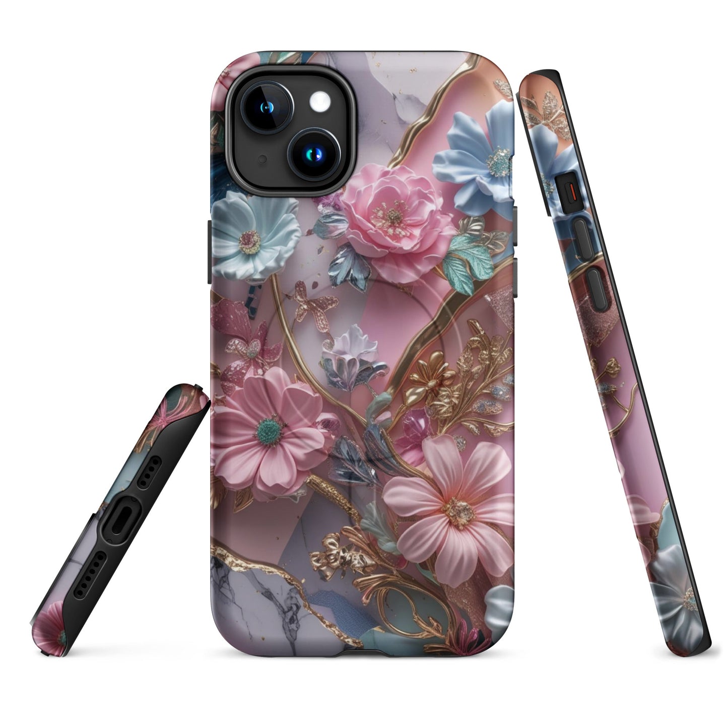 Magsafe Tough Case for iPhone® - Colorful Flowers | Unique Everyday Designz Home, Gifts & Apparel A Lid for Every Pot ~Everyday Designz~