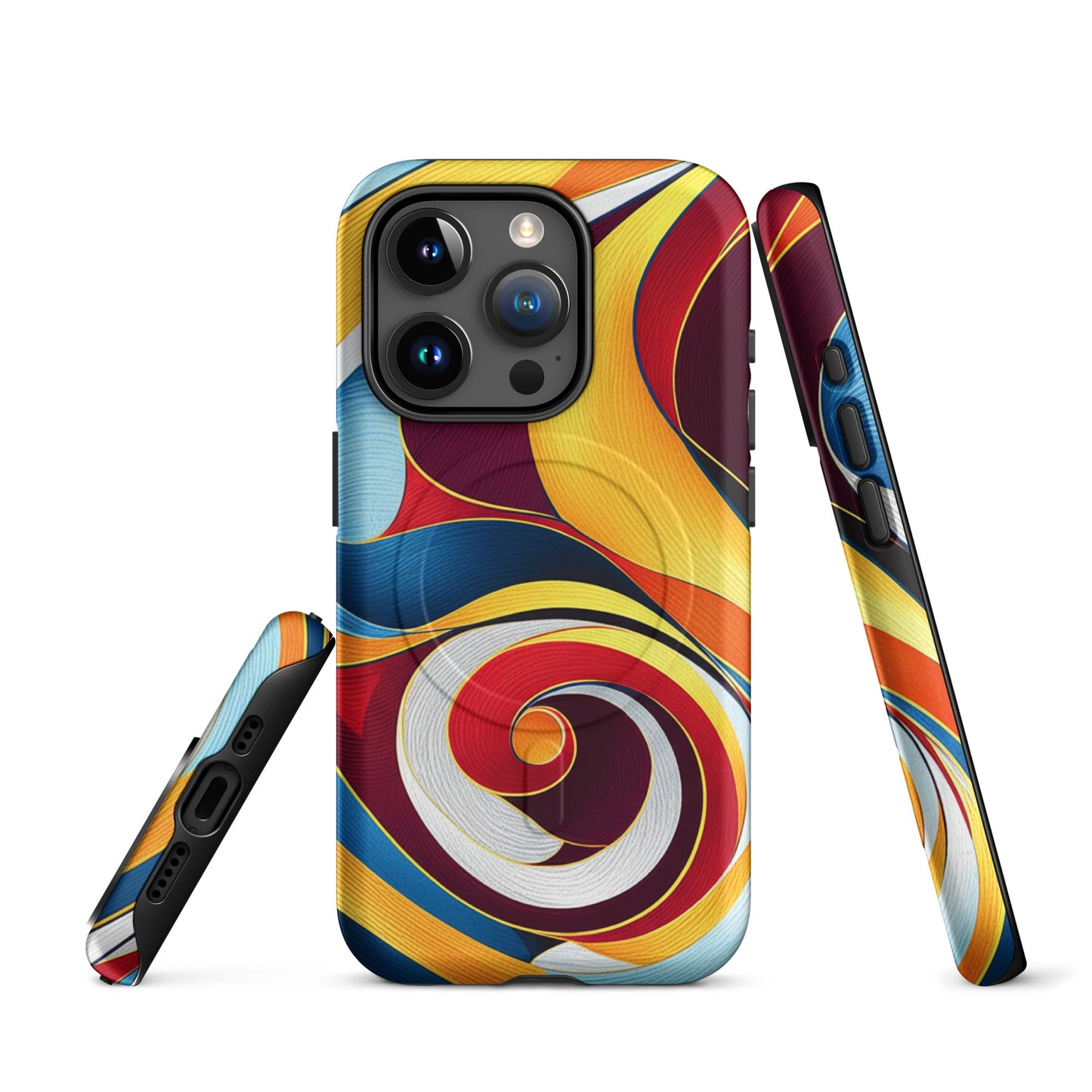 Marble Twirls -MagSafe® tough case for iPhones | Unique Everyday Designz Home, Gifts & Apparel A Lid for Every Pot ~Everyday Designz~