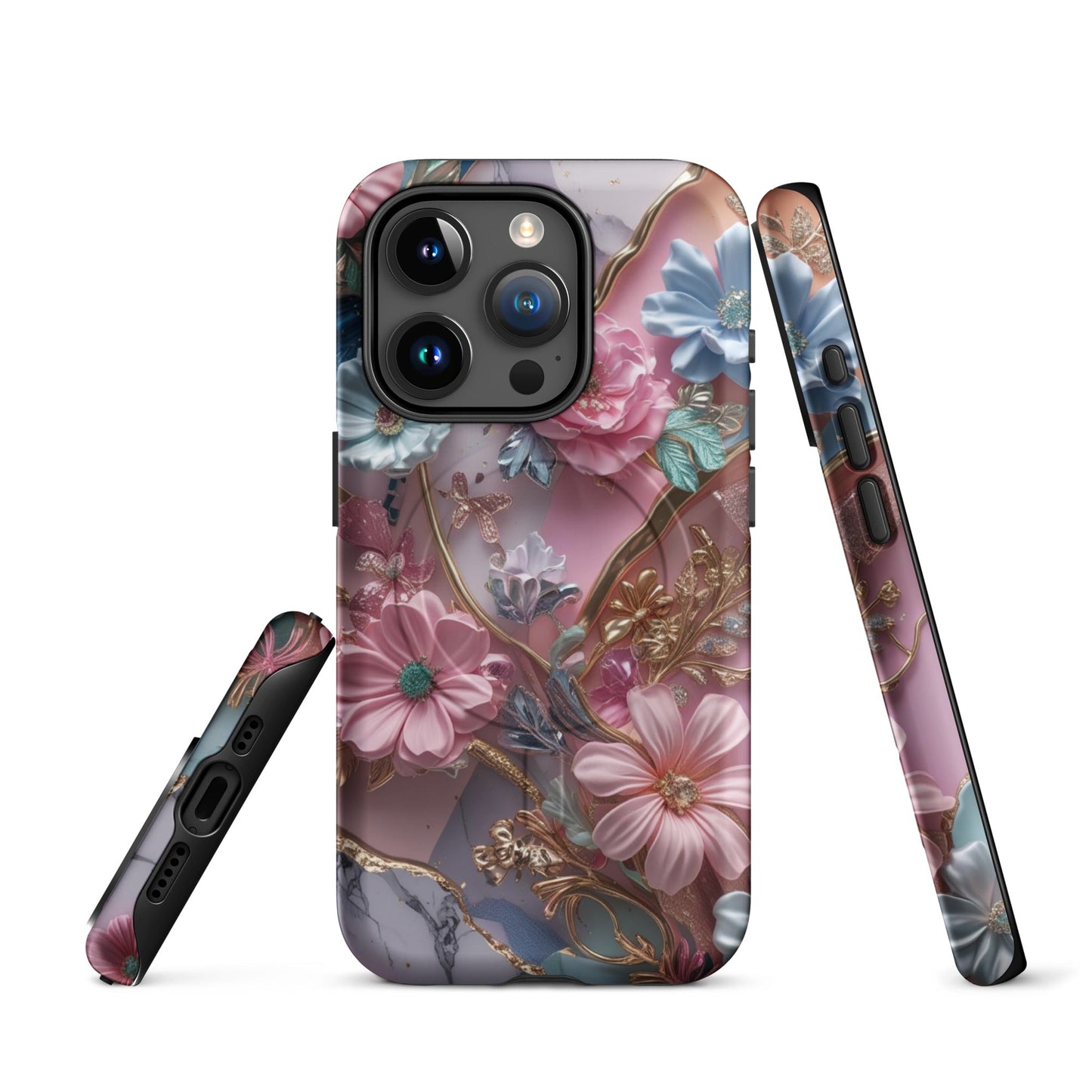 Magsafe Tough Case for iPhone® - Colorful Flowers | Unique Everyday Designz Home, Gifts & Apparel A Lid for Every Pot ~Everyday Designz~