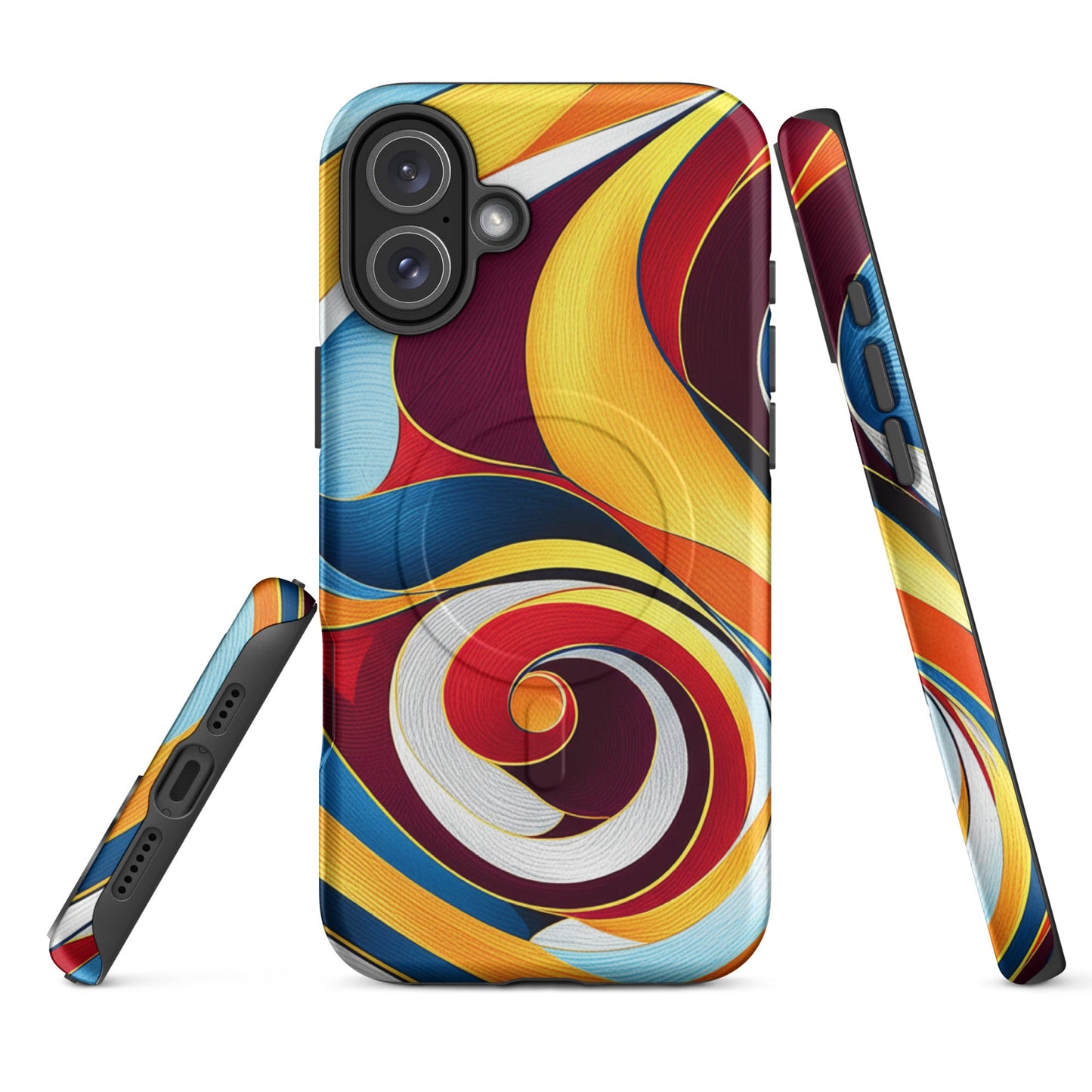 Marble Twirls -MagSafe® tough case for iPhones | Unique Everyday Designz Home, Gifts & Apparel A Lid for Every Pot ~Everyday Designz~