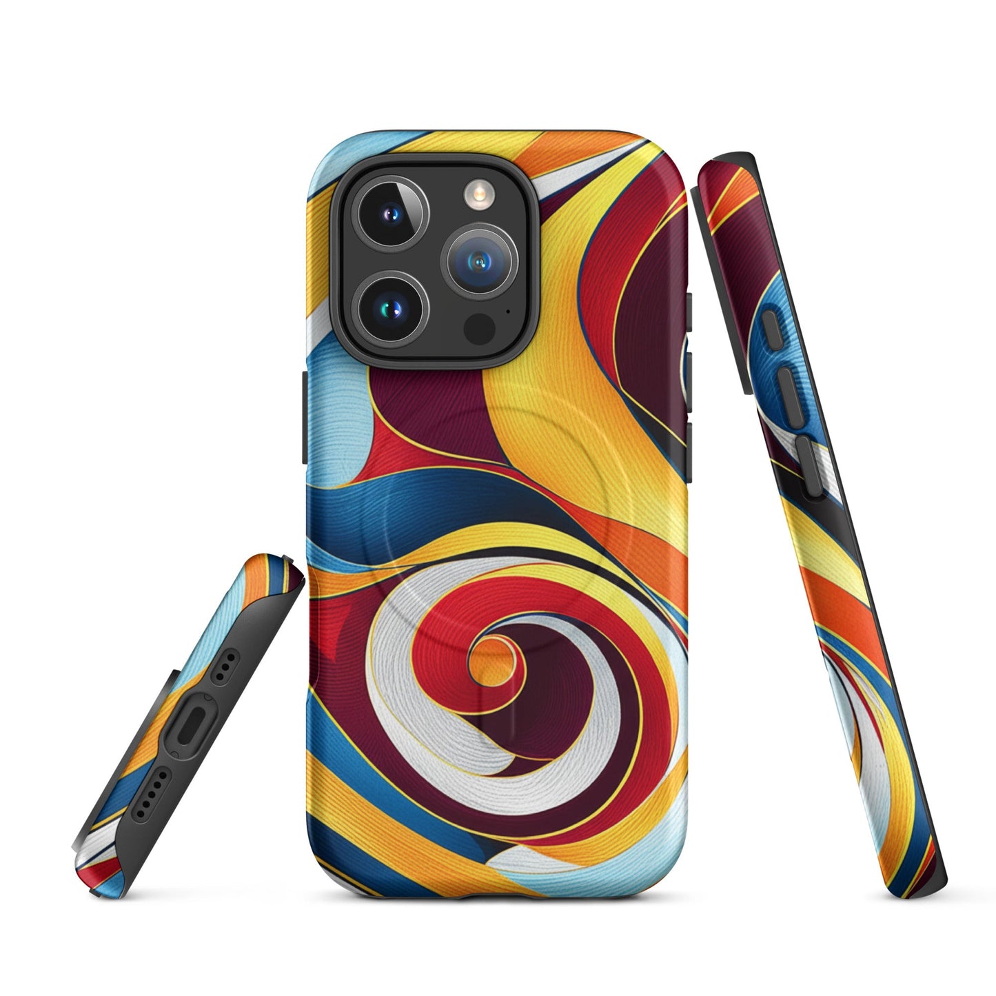 Marble Twirls -MagSafe® tough case for iPhones | Unique Everyday Designz Home, Gifts & Apparel A Lid for Every Pot ~Everyday Designz~