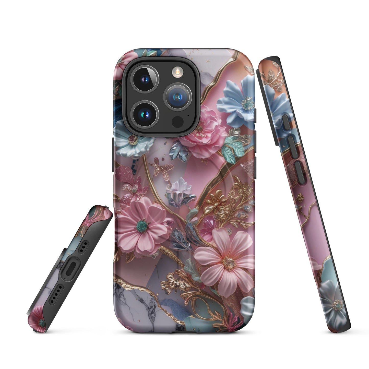 Magsafe Tough Case for iPhone® - Colorful Flowers | Unique Everyday Designz Home, Gifts & Apparel A Lid for Every Pot ~Everyday Designz~