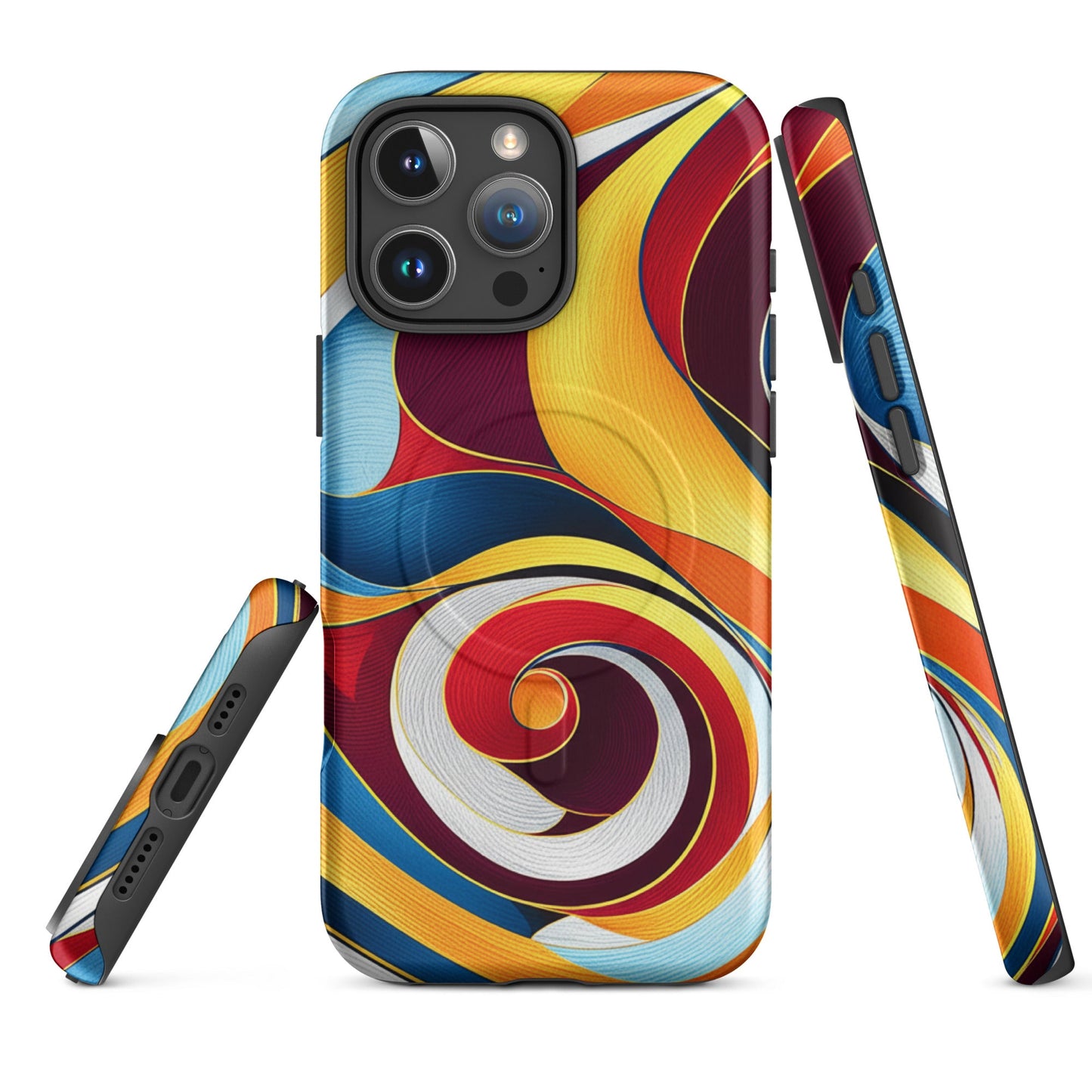 Marble Twirls -MagSafe® tough case for iPhones | Unique Everyday Designz Home, Gifts & Apparel A Lid for Every Pot ~Everyday Designz~