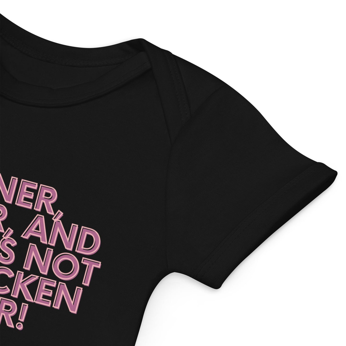 Organic cotton baby bodysuit - Winner, Winner, Nope Not the Chicken Dinner! | Unique Everyday Designz Home, Gifts & Apparel A Lid for Every Pot ~Everyday Designz~