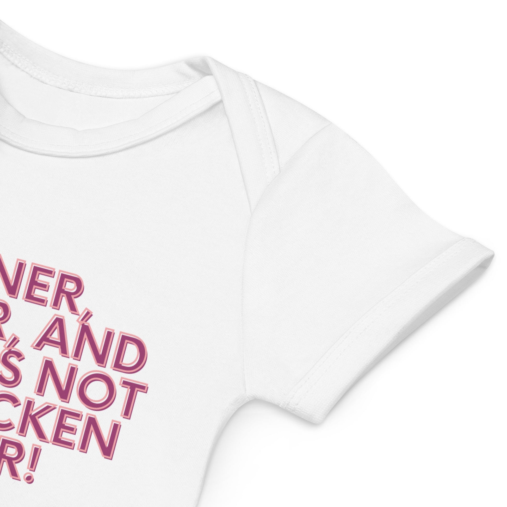 Organic cotton baby bodysuit - Winner, Winner, Nope Not the Chicken Dinner! | Unique Everyday Designz Home, Gifts & Apparel A Lid for Every Pot ~Everyday Designz~