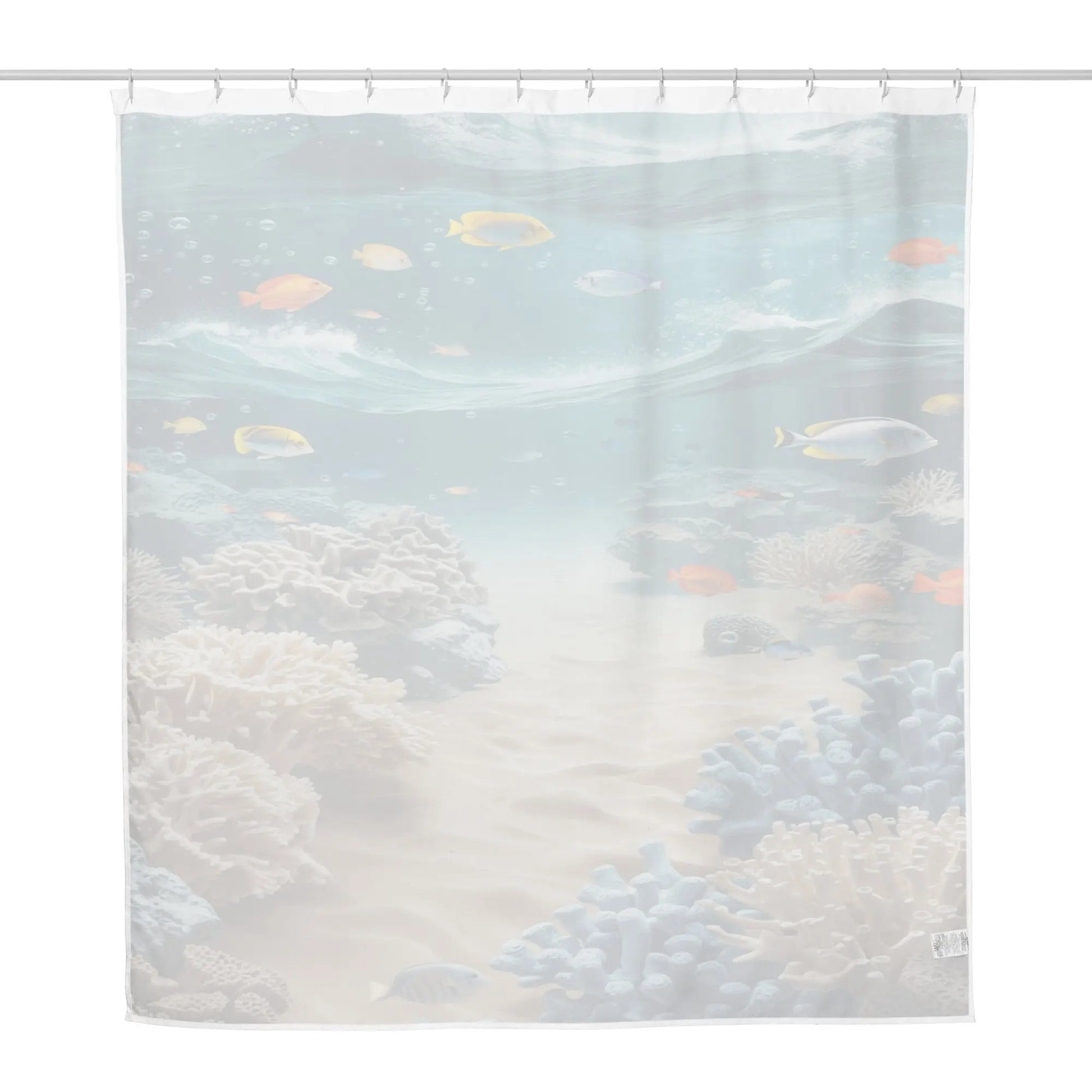 Durable Water Resistant Shower curtain - Oceanic A Lid for Every Pot ~ Everyday Designz ~