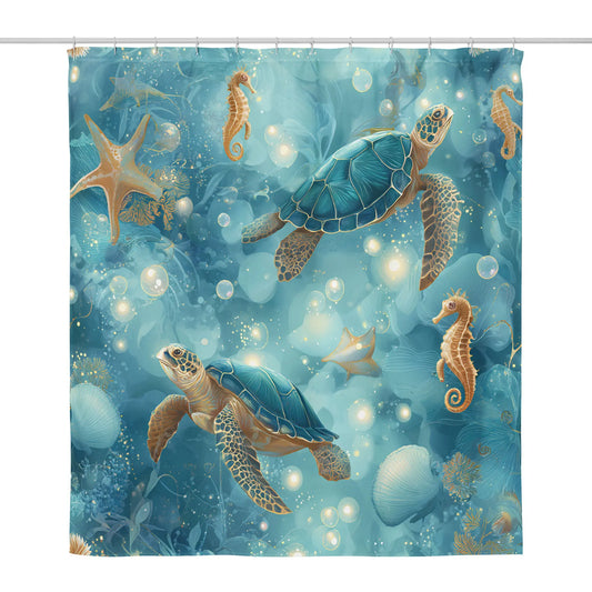 Shower curtain - Under the Sea A Lid for Every Pot ~ Everyday Designz ~