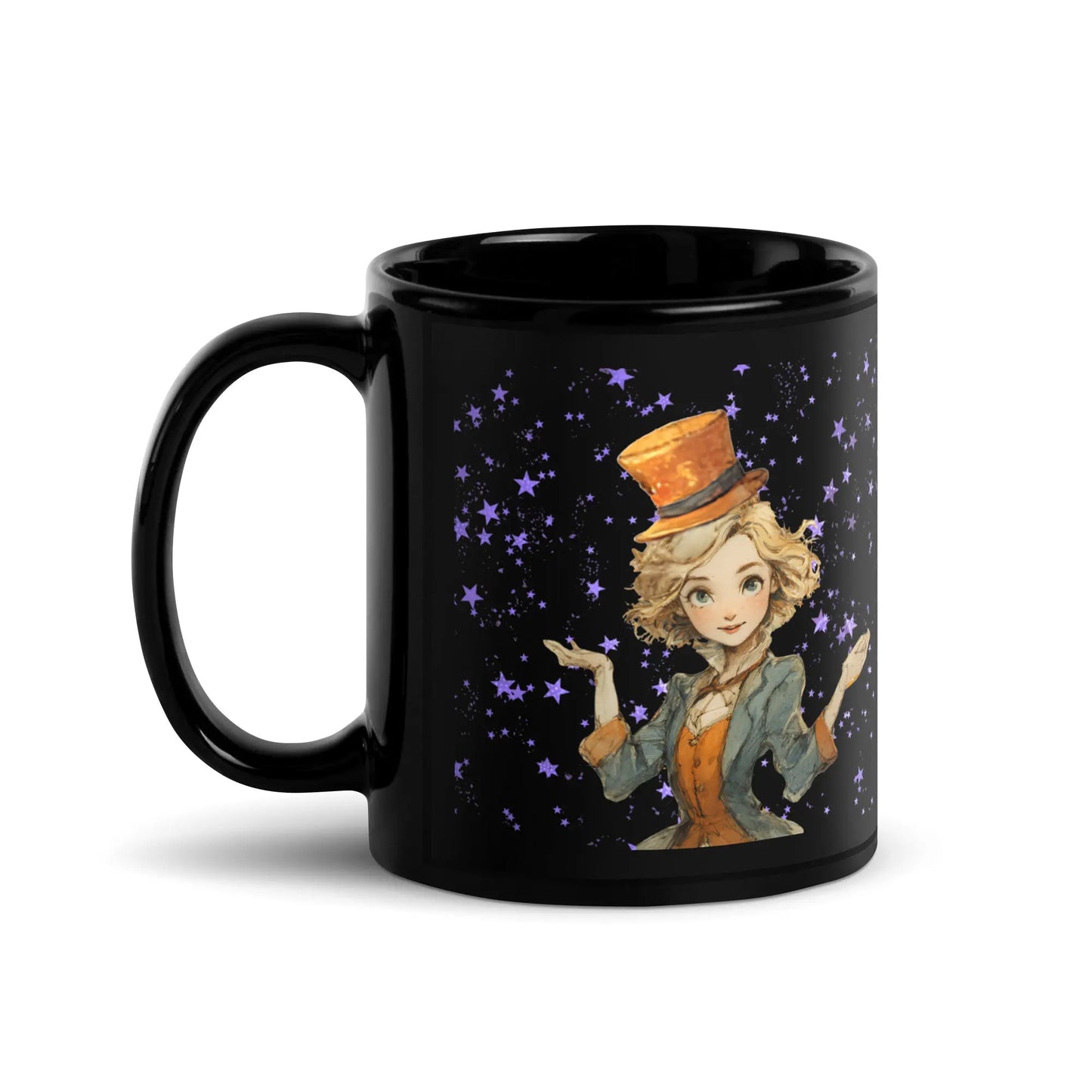 Everyone Can Conjure a Little Wonder - 11oz Black Glossy Mug