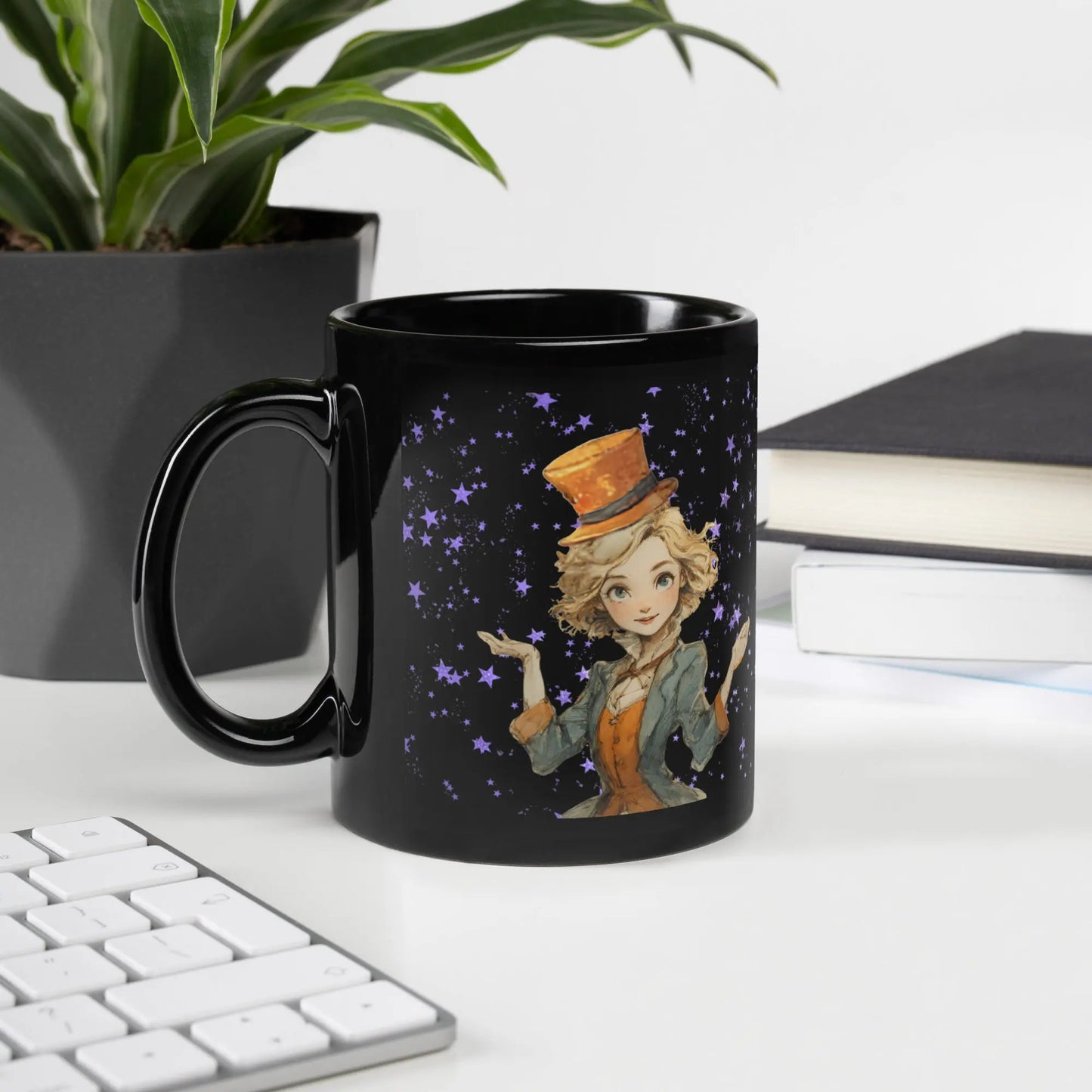 Everyone Can Conjure a Little Wonder - 11oz Black Glossy Mug