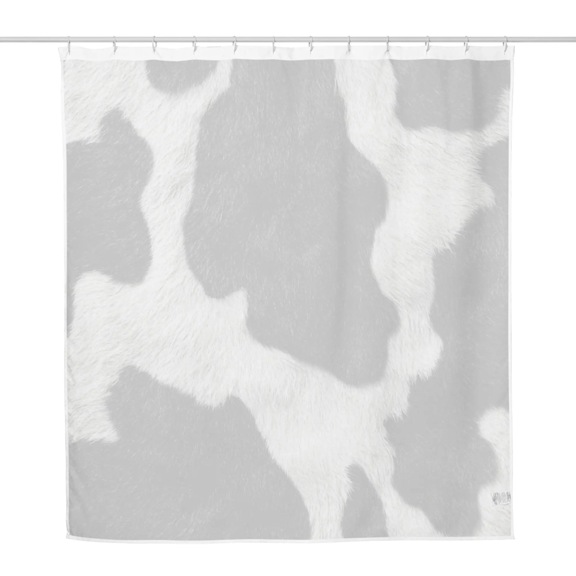 Durable, Water Resistant Shower curtain - Surreal Cow Print A Lid for Every Pot ~ Everyday Designz ~