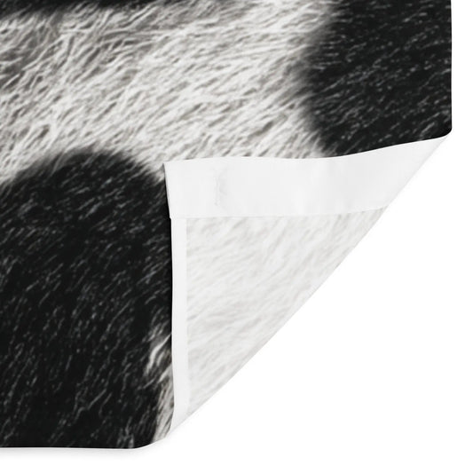 Durable, Water Resistant Shower curtain - Surreal Cow Print A Lid for Every Pot ~ Everyday Designz ~