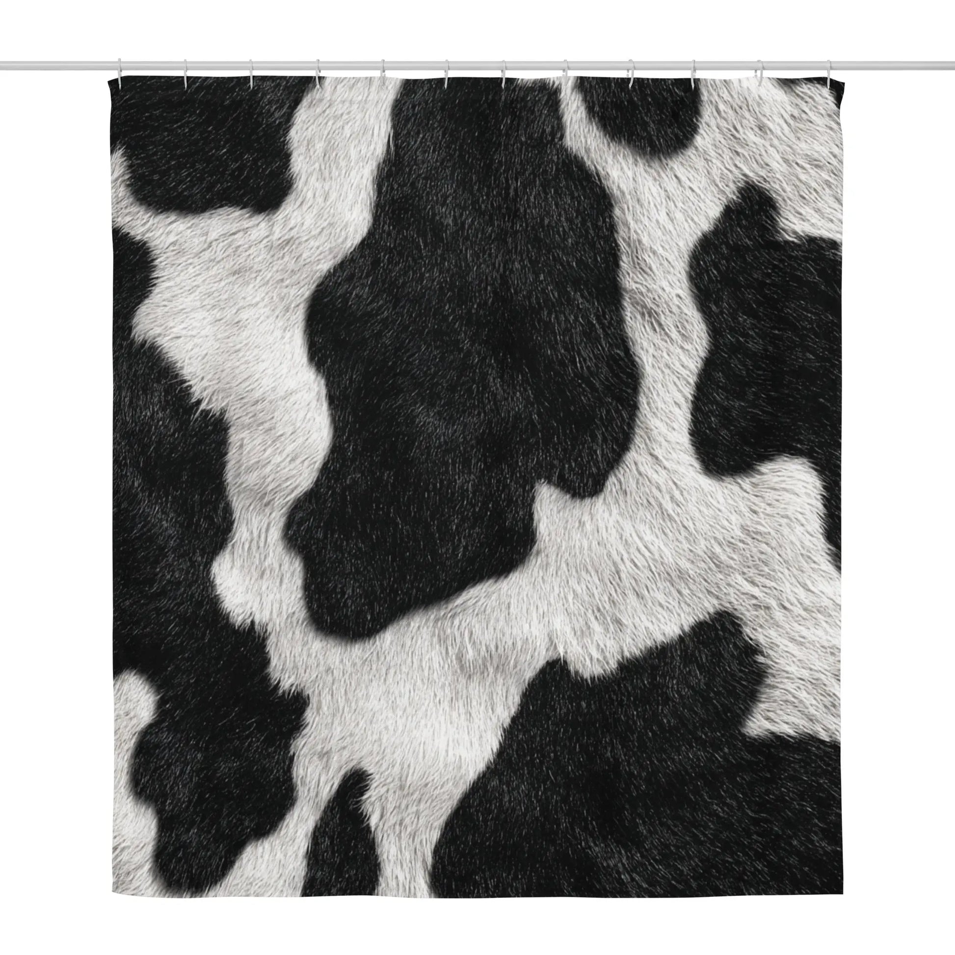 Durable, Water Resistant Shower curtain - Surreal Cow Print A Lid for Every Pot ~ Everyday Designz ~