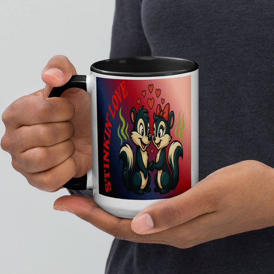 Mug with Color Inside - STINKIN' LOVE | Unique Everyday Designz Home, Gifts & Apparel A Lid for Every Pot ~Everyday Designz~